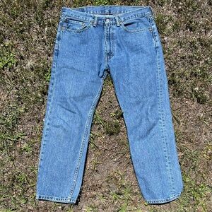 Levi’s Levi-Strauss Vintage 505 Denim Blue Jeans 34 x 29 (Actual 36 Waist)